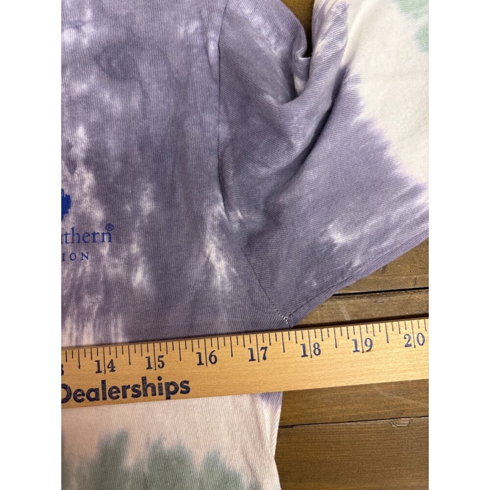 Simply Southern Small Tie-Dye Long Sleeve Shirt Live Life Simple Graphic - Picture 6 of 6